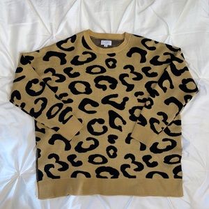Mud Pie Leopard Sweater